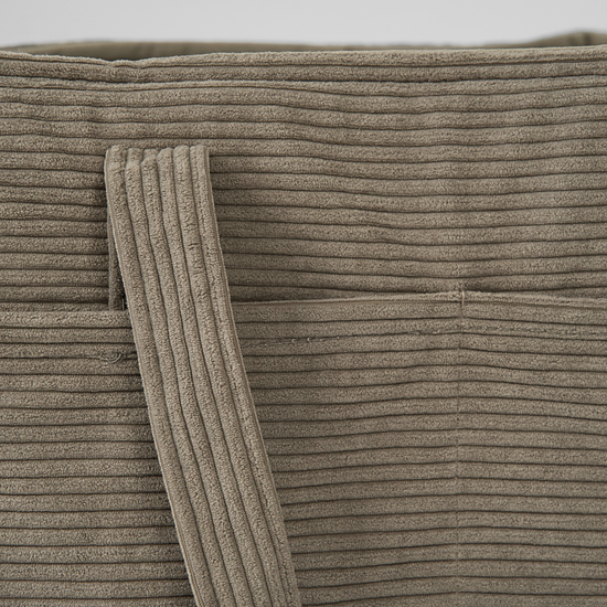 Vilda Carrier Bag | Taupe Corduroy by Staey