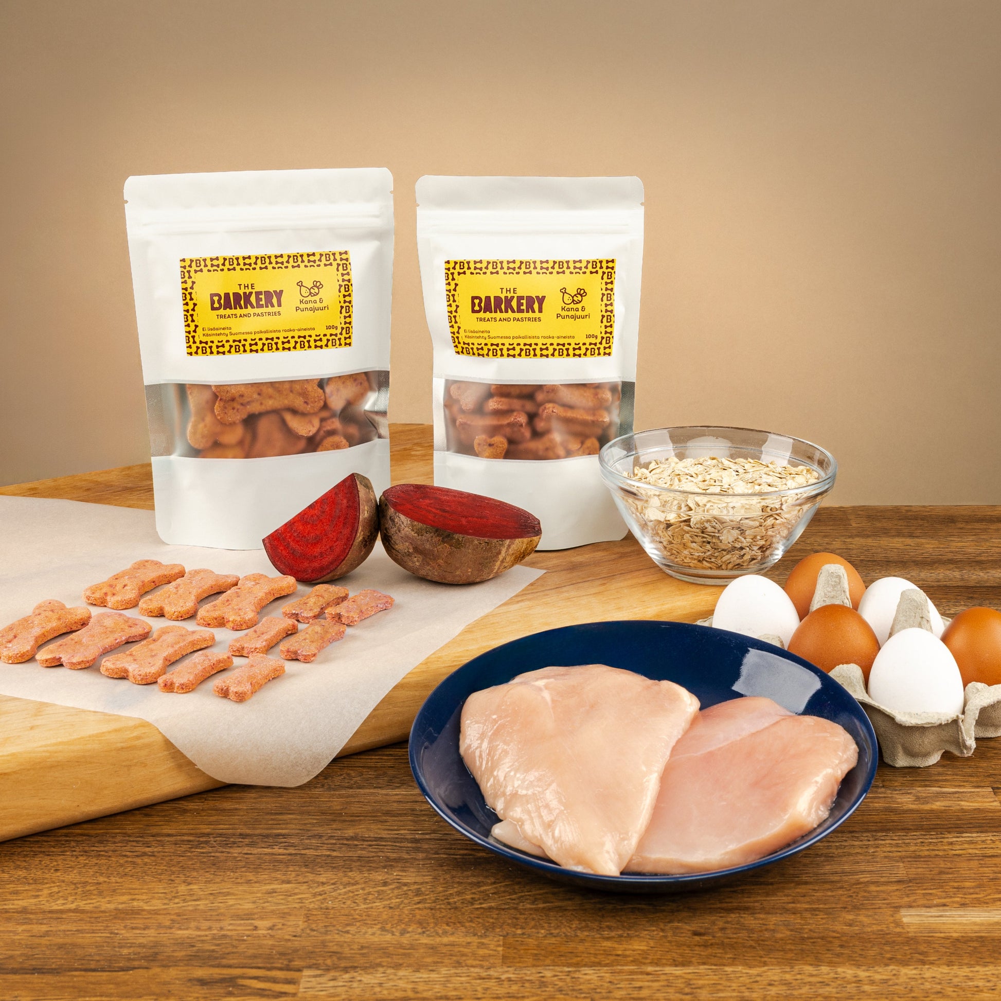 Makupalat koiralle, eri makuja