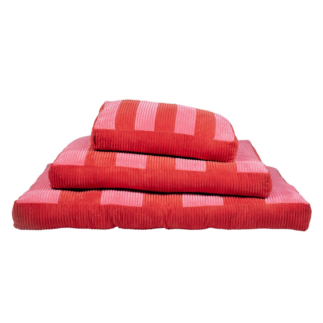 Cozy Stripe -peti, punainen