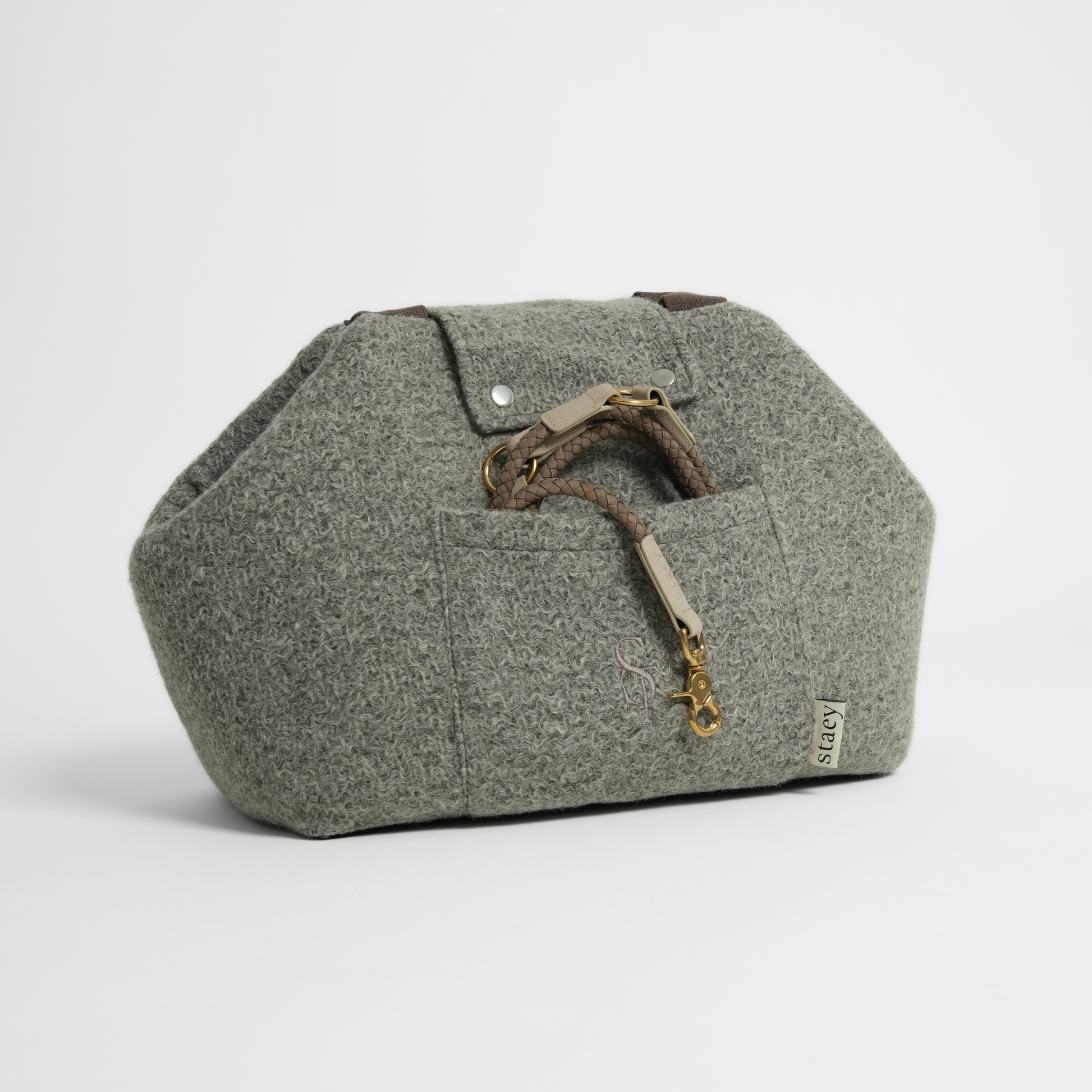 Staey koiran kantolaukku curl-kankaasta