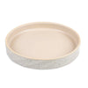 Ceramic feeding plate