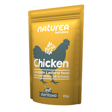 Naturea kissan märkäruoka, kana