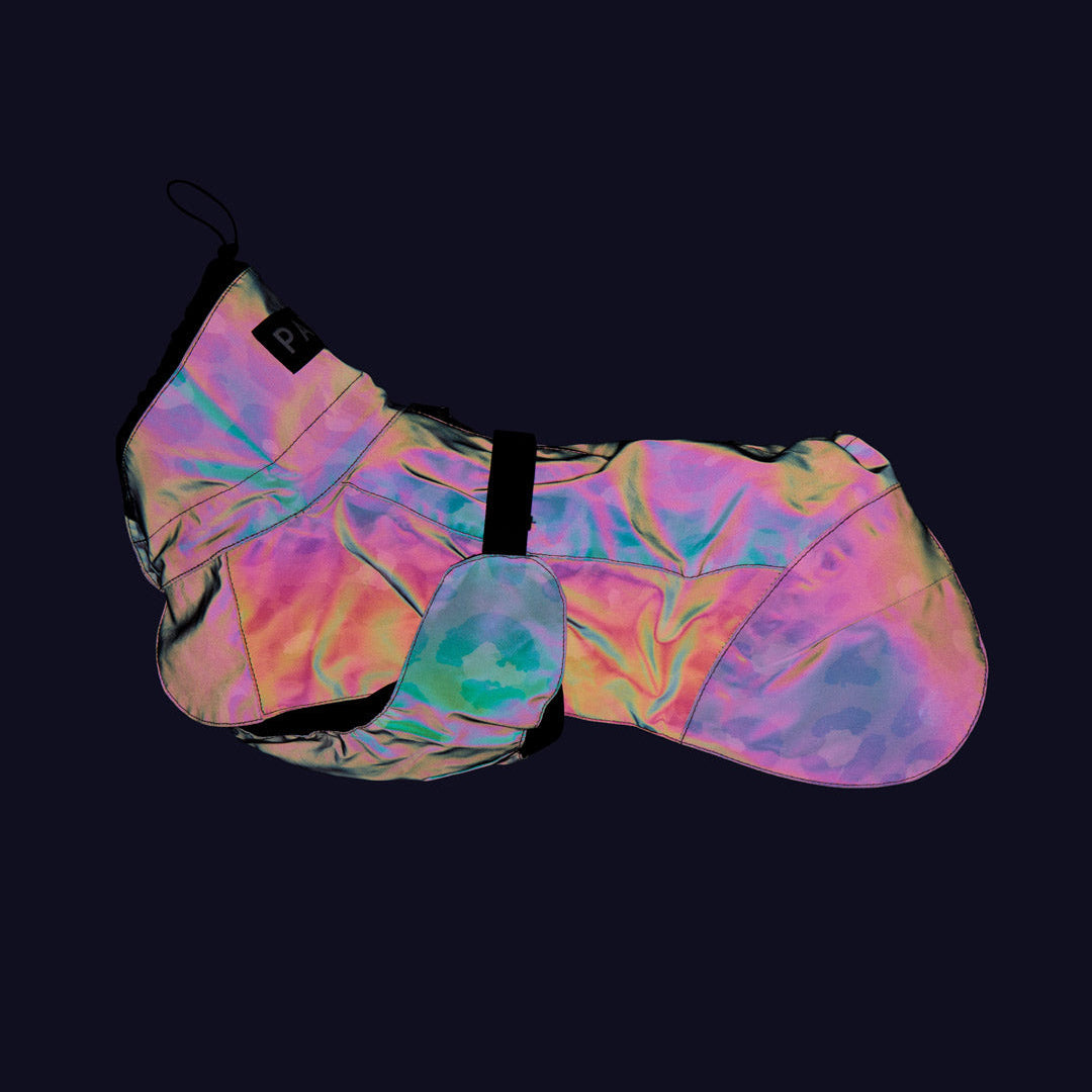 PAIKKA Visibility Lite -koiran heijastava sadetakki, Leo