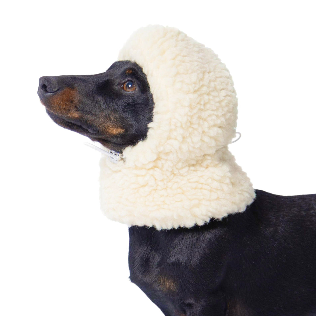 Pimpan koiran balaclava valkoinen