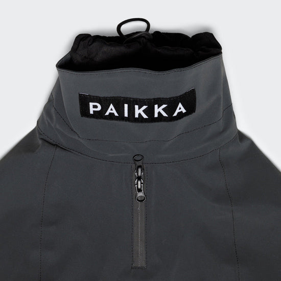 PAIKKA Visibility koiran heijastava sadetakki, musta