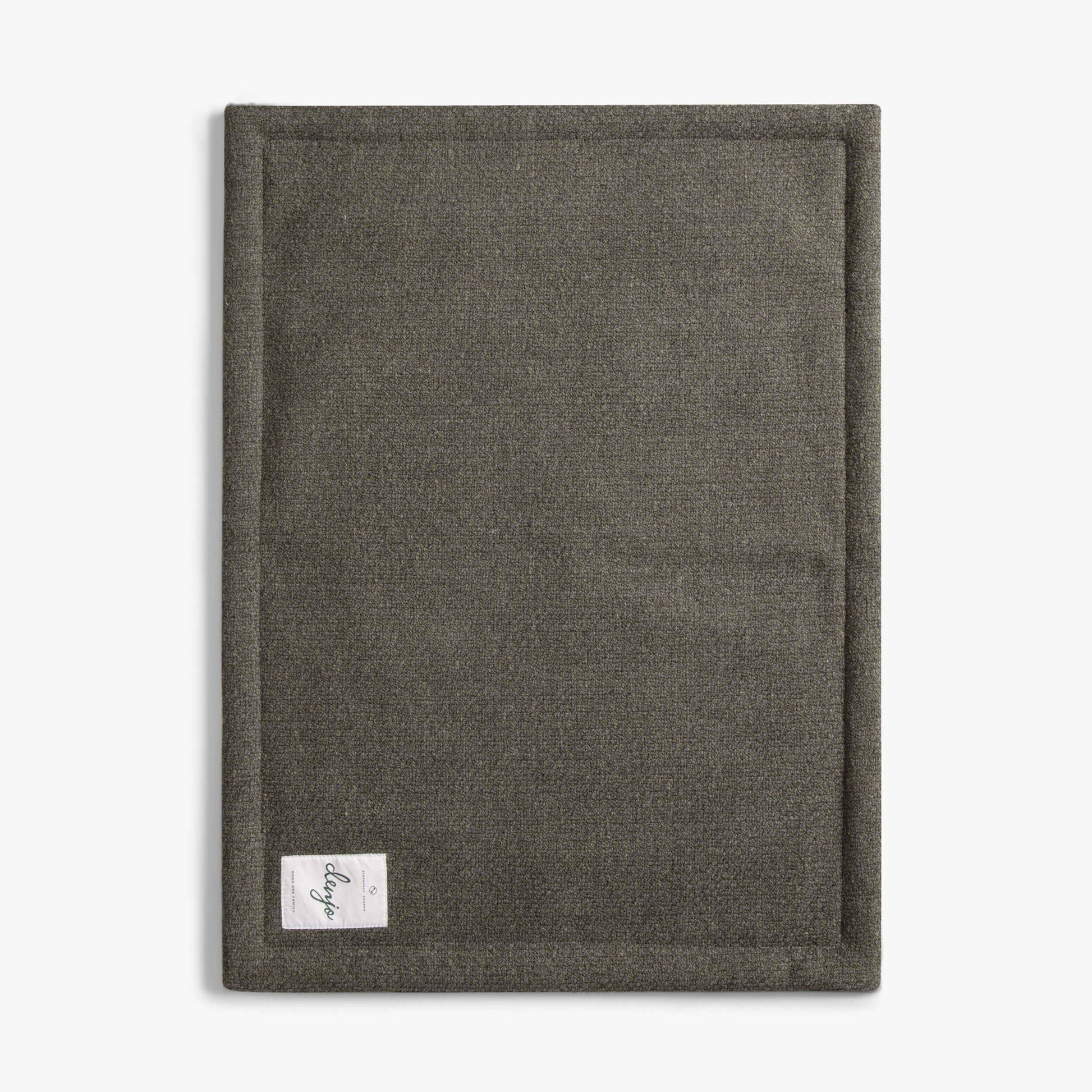 Koiran makuualusta matkalle, tummanvihreä