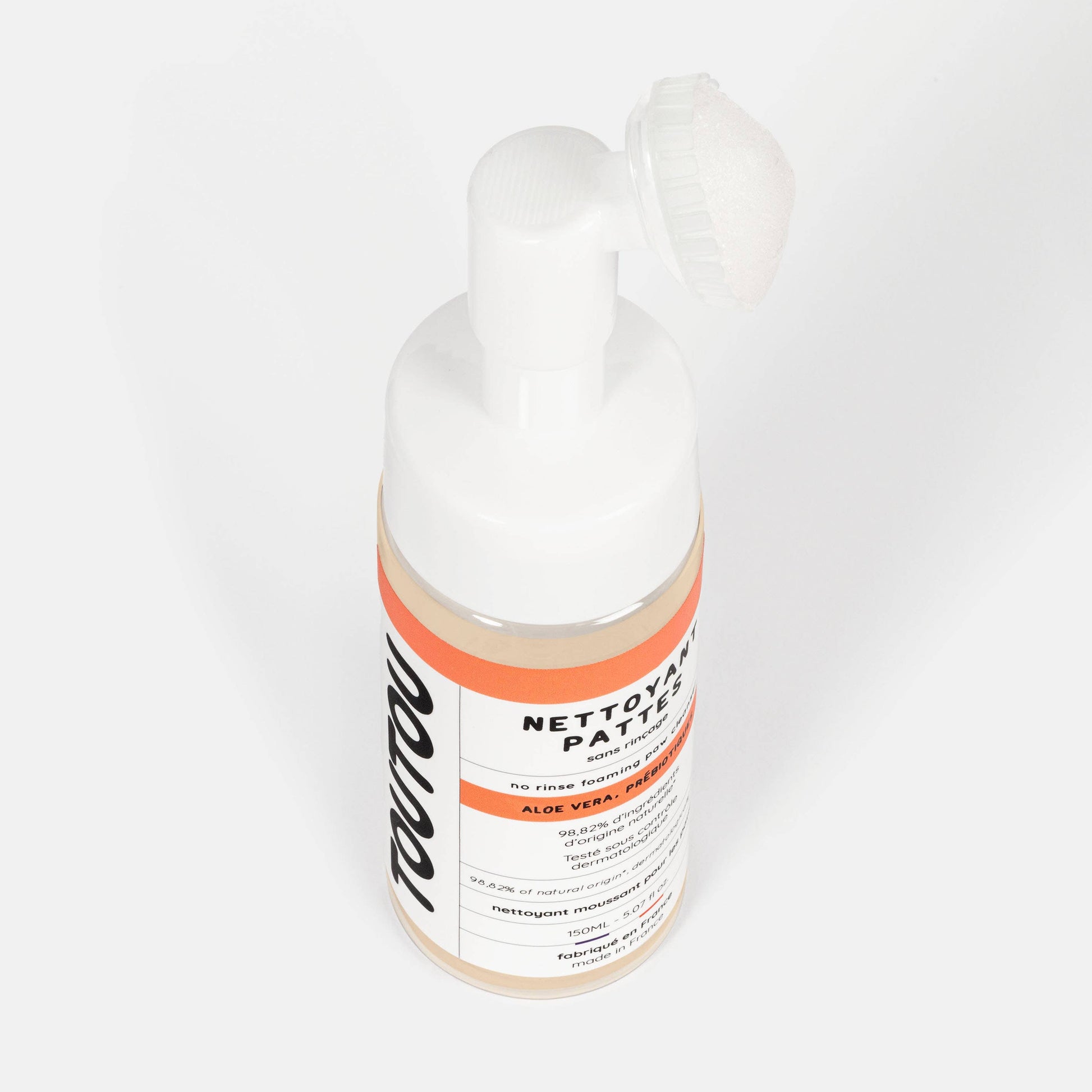 Täytettävä tassupuhdistusainepullo