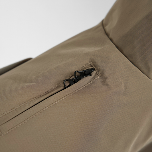 Taja dog raincoat, taupe
