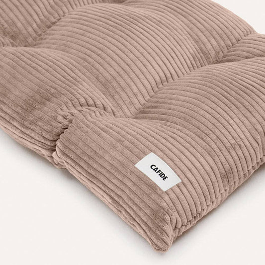 CAFIDE Bela - vakosamettinen peti, beige