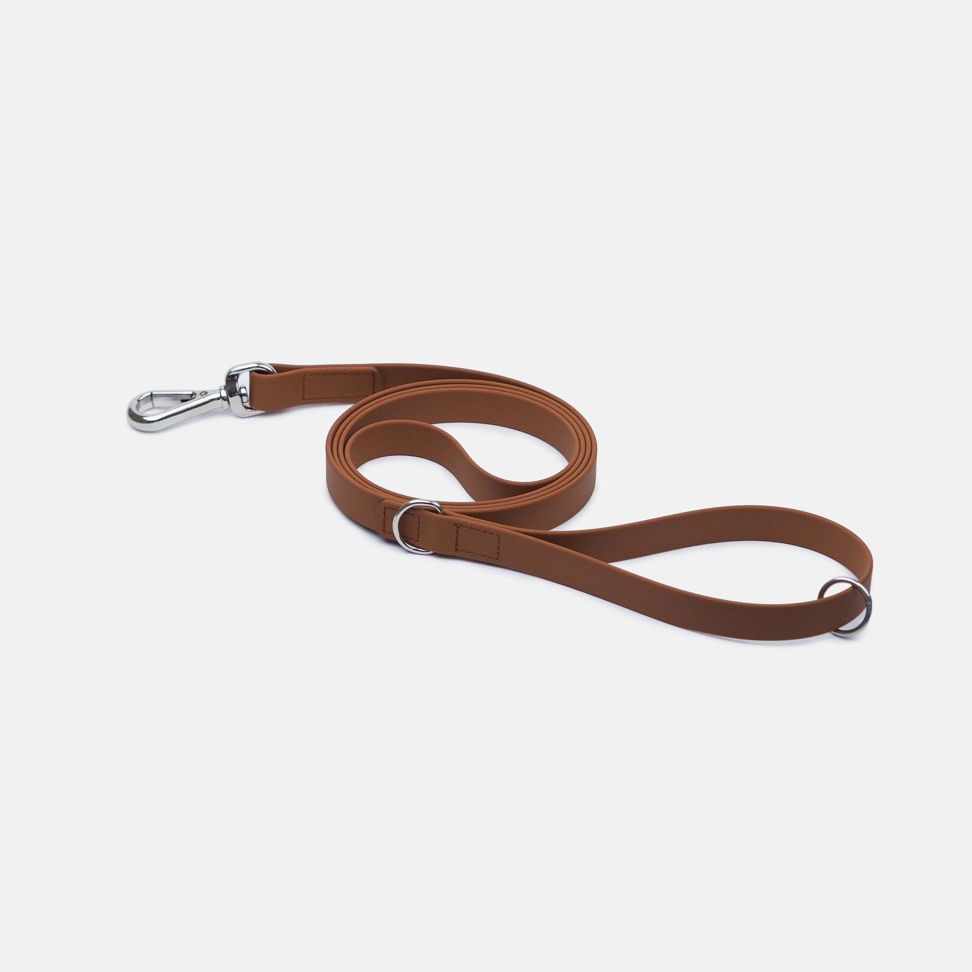 KOIRALIKKA Biothane - hihna, ruskea