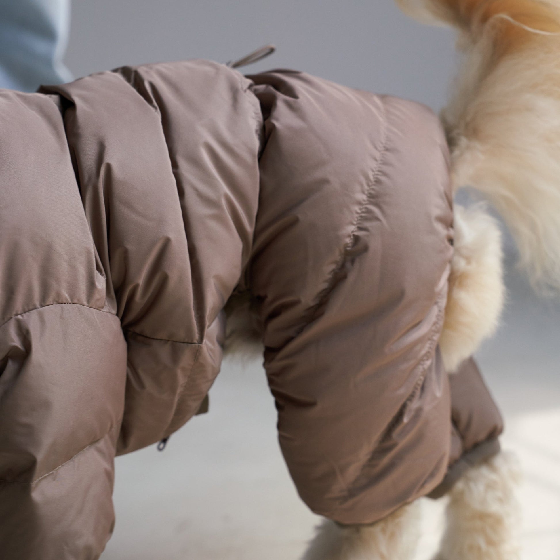 CushyCushy Cushy Puffer haalari, kahvi