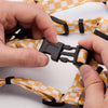 Juno recycled PET harness, orange design