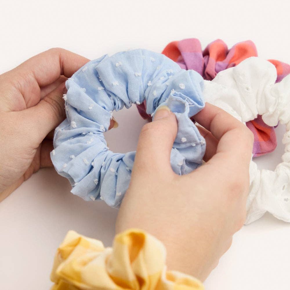 CAFIDE Noa - scrunchie, vaaleansininen