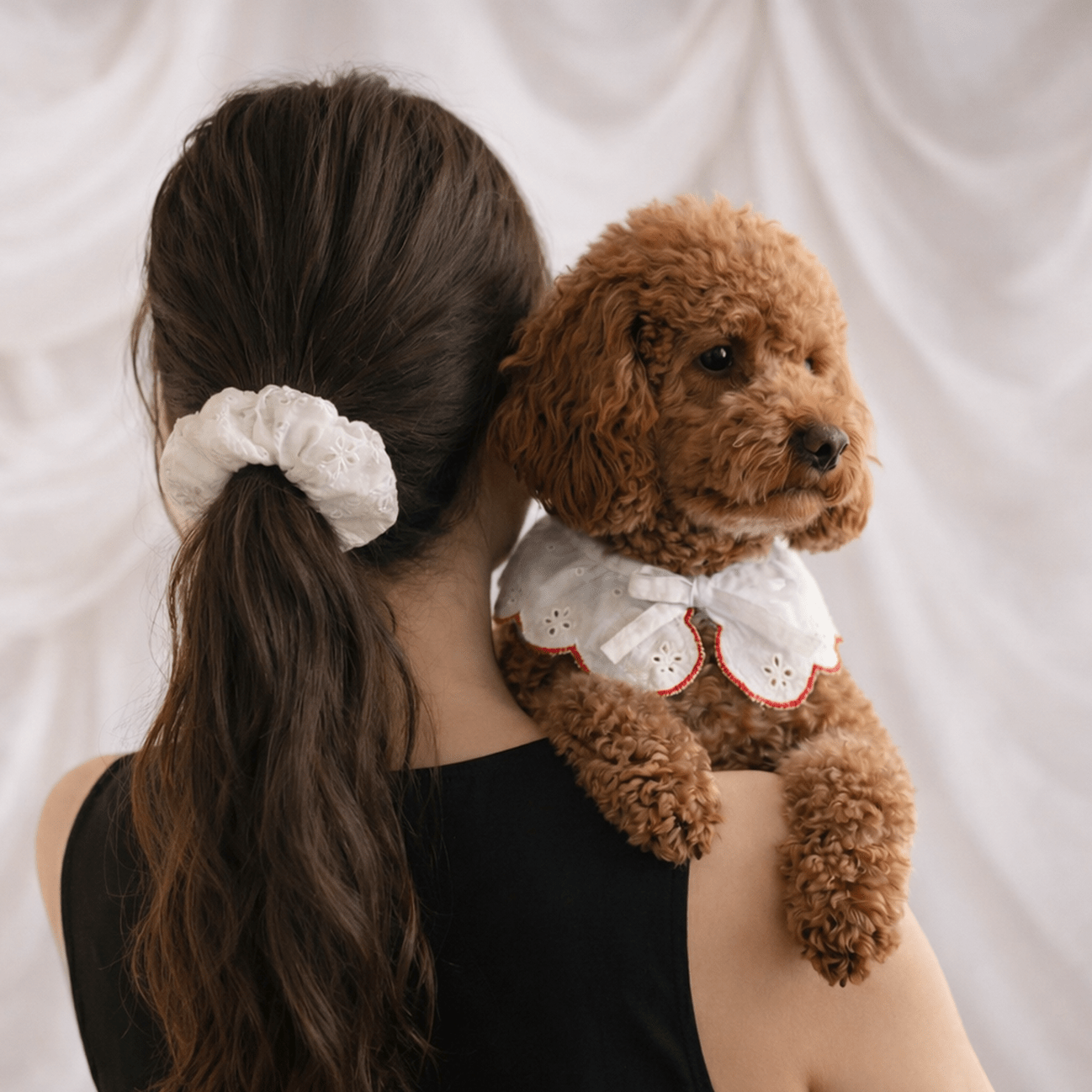 CAFIDE Noa - scrunchie, valkoinen